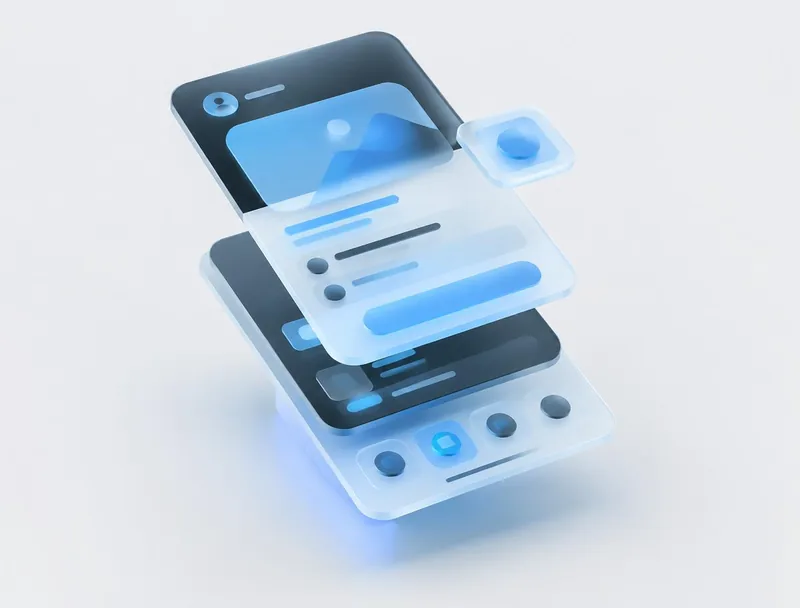 A mobile interface study in clarity, hierarchy, and interactions that feel natural on a smaller screen.
